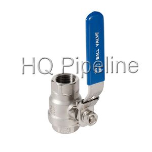 DN50 1PC 2PC 3PC 3 Way Stainless Steel AISI304 316 CF8 CF8m 1000 Wog Female Thread Ball Valve