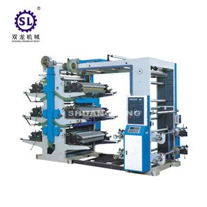 Six Color Flexographic Printing Machine