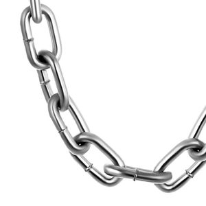 304 Stainless Steel Link Chain, 1/4 X 39" Heavy-Duty Coil Chain Outdoor