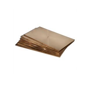 Beryllium Bronze C17200 Beryllium Copper Flat Bar Precision Industrial Copper Alloy