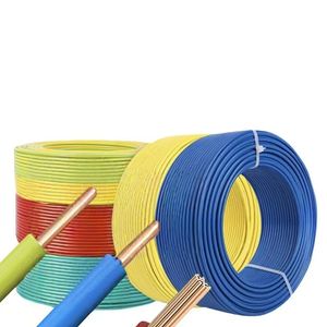 H05V-U/H07V-U PVC Insulated Single Solid Copper Conductor BV Wire for Residential Electrical Wiring
