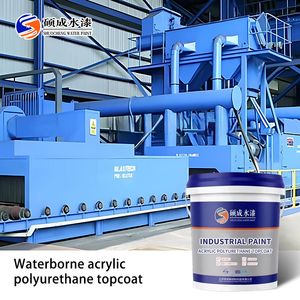 Fineness 25um Acrylic Polyurethane Topcoat for Anti-Slip Protection