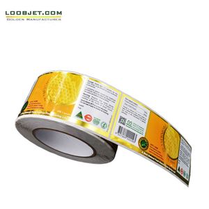 Plastic Printing Label with Variable Barcode