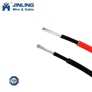4mm2 Single Core Solar Cable Xhhw/Xhh Flame Retardant 1800DC H1z2z2-K Photovoltaic Wire