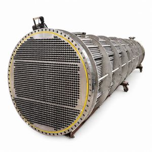 Finned Tube Heat Exchanger Large Heat Transfer Area Gas Liquid Cooling Heating