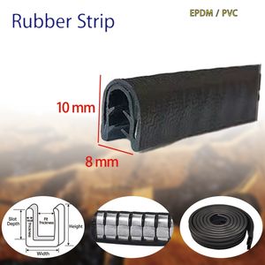 Flexible Edge Protection Strip with Steel Core for Car Door and Metal Panel