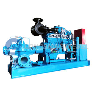 Lsds2.8/492 Nt855-P360 Diesel Water Pump 200kw Single Stage Double Suction Centrifugal Pump