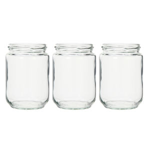 1000ml Barrel Glass Food Storage Custom Made Manufacturers Wholesale Top Grade Jar