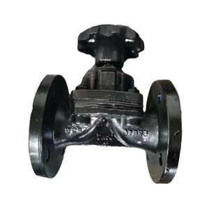 Cast Steel Cast Iron Straight-Through Manual Diaphragm Valve Lined EPDM 2 Inch Pn16