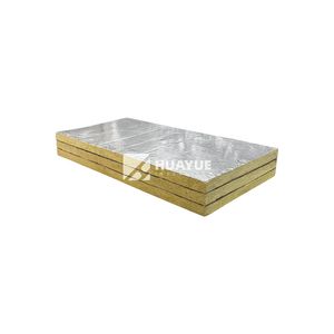 Durable Aluminum Foil Rock Wool Board for Exterior Wall Insulation