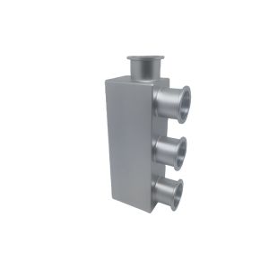 Aluminum Alloy Valve Body Machining Service Customized CNC Milling Part