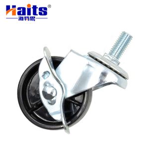 Heavy Duty Caster Wheel with Brake Industrial Swivel Plate Caster Furniture Fittings
