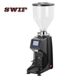 Commercial Electric Coffee Grinder Machine Espresso Expresso Italian 110V 60mm Aluminum CE