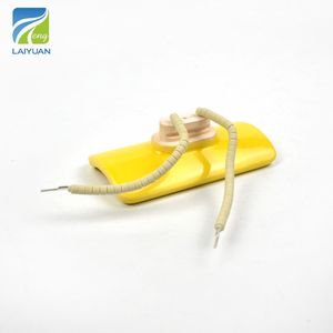 Laiyuan Electric 220V 250V 120*60mm Curved Far Infrared IR Ceramic Panel Heater