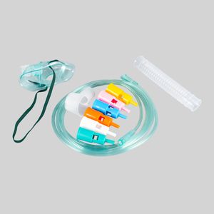 Disposable Surgical Adjustable PVC Oxygen Mask Adjustable Venturi Mask for Adult Child