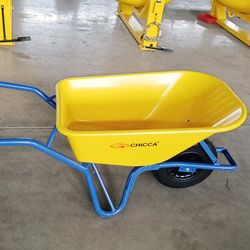 Construction Industrial Building Wheel Barrow Garden Tool Cart Trolley Plastic Tray Wheelbarrow