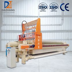 Dazhang Automatic Filter Water Washing Filter Press Machine for Industrial Wastewater & Municipal Sludge Dewatering Environmental Equipment