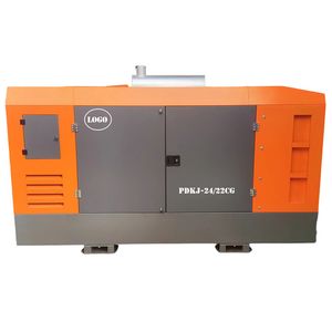 Customized 24m³ /Min, 14 Bar Stationery Screw Air Compressor for Water Well Drill Rig, Mining, Quarry Using