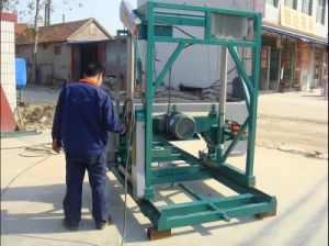 Diesel Engine Horizontal Wood Band Saw