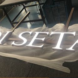 Hot Selling Customized Outdoor Frontlit PMMA Channel LED Letter