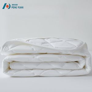 Mattress Protector Waterproof Fitted Sheet White Bed Cover Queen Size Quilted Water Proof Bed Protector Mattress Cover for Hotel