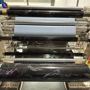 Marble Design Hot Stamping Decorative Film for Interior PVC&UV Marble Sheet