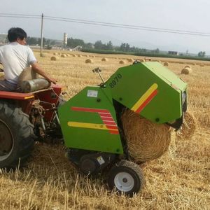 Multifunctional Round Baler Hay Baler Tractor Pto Driven Agricultural Baler Equipment