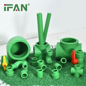 Ifan Guaranteed Quality NBR 15884 PPR Pipe Fitting 20-125mm PPR Plumbing Fittings All Types PPR Pipe and Fitting