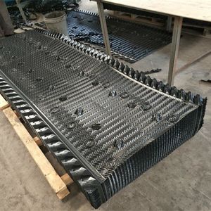 19mm Sheet Space PVC Water Cross Flow Cooling Tower Fill Infill