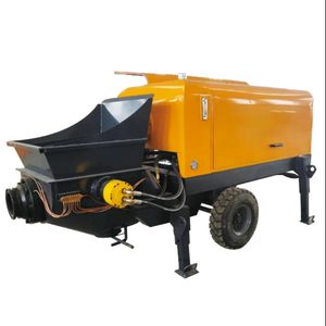 Diesel Electric Construction Machine Small Portable Stationary Mini Concrete Pump