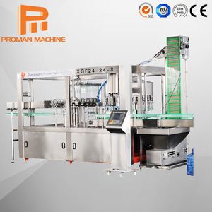 2019 Full Automatic Complete Pet Bottle Pure / Mineral Water Filling Production Line Price