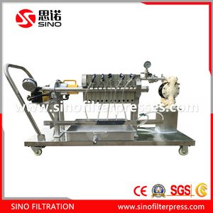 250 Small Manual Hydraulic Lab Membrane Filter Press
