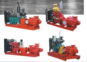 High Quality Multistage Single-Suction Diesel Engine Fire Pump with Factory Price