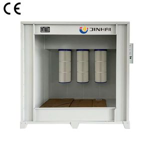 Jinhai Power Coating Machine Manual Electrostatic Powder Painting Spray Booth Equipment