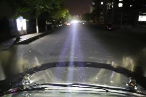 IP69K Laser LED Driving Light Suitable for Truck, Car, Offroad, 1200m Super Long-Distance Lighting