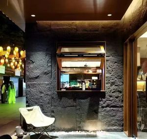 Decorative PU Stone Wall Panels: Waterproof, Fireproof, Ideal for Interiors.