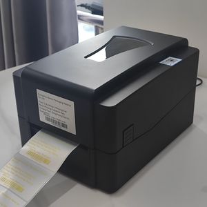 China Manufacturer Satin Fabrics Shipping Label Desktop Thermal Transfer Label Printer