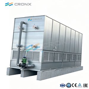 Superior Performance Evaporators Square Ammonia Evaporative Condenser with Axial Fan