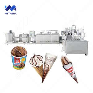 Small Fill Making Machine Production Line for Ice Cream