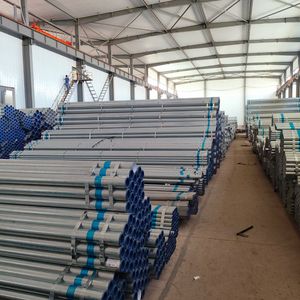 American Standard ASTM A53 Round Pipe 6m Length Hot DIP Galvanized Welded Steel Pipe