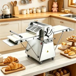 Folding Structure Dough Sheeter for Pastry and Bread Production Shops