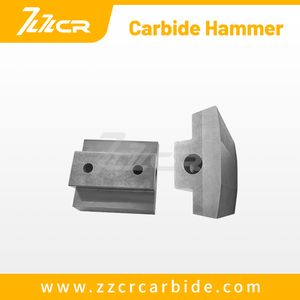 Zzcr High Quality Tungsten Carbide Blade for Single Shaft Shredder Crusher Machine