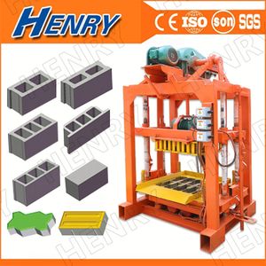 Duyue Qtj4-40 Manual Concrete Block Making Machine, Brick Making Machine
