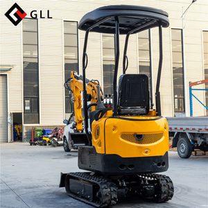 China Factory 1ton Hydraulic Crawler Mini Excavator for Garden Farmland