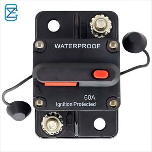 12V-48V 30A to 300A Circuit Breaker with Manual Reset, 12V- 48VDC