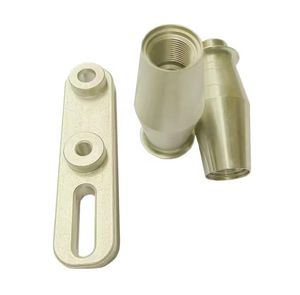 High-Flow, Polished, Brass Valve Body CNC Machining Service for Water Regulators with Mirror Finish