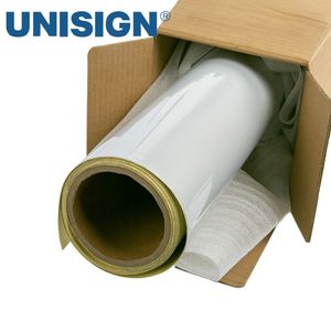 Good Ink Absorption Self Adhesive Film PVC Rolls with Removable Glue