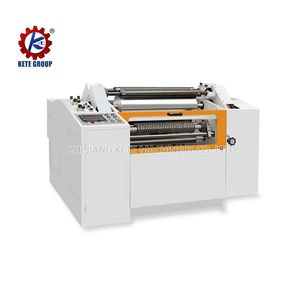 Lamination Roll Cutting Machine Aluminium Foil PE PVC Paper Roll Film Cutter Sheeting Slitting Machine
