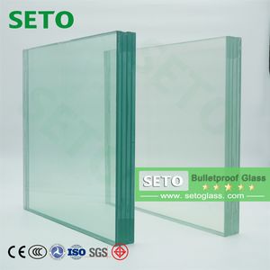 6mm 8mm 10mm 12mm Clear Laminated Bulletproof Glass Sheets, Glass Laminated Sheet for Car