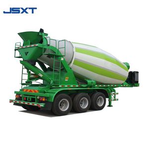 Customized 3-Axle Cement Concrete Mixer Semi-Trailer for Heavy Duty